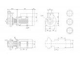 Насос консольно-моноблочный Grundfos NB 50-250/233 A-F2-A-E-BAQE