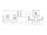 Установка повышения давления Grundfos HYDRO MULTI-E 2 CRE10-01