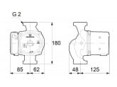 Насос циркуляционный Grundfos UPS 32-25 180