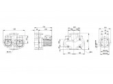 Насос циркуляционный Grundfos UPSD 40-60 F 3x400-415V PN6/10 w/o relay