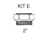 Комплект подключения E (адаптер 2”x1 ½”)  ADAPTATION KIT E - 1 1/2