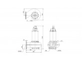 Насос канализационный GRUNDFOS SE1.95.100.185.4.52H.H.Q.N.51D