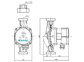 Насос циркуляционный Shinhoo MASTER S 32-6 180 1x230V