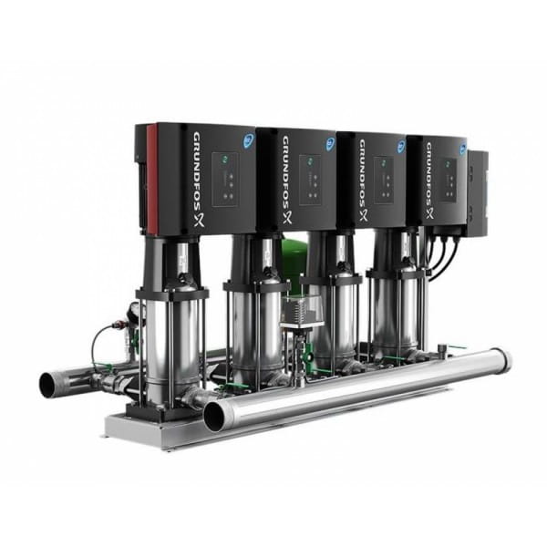 Установки повышения давления и пожаротушения в фирменном магазине Grundfos