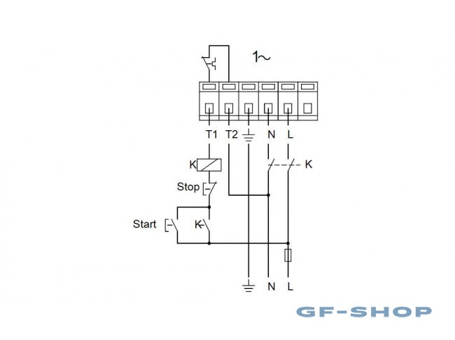 Насос циркуляционный Grundfos UPSD 40-60 F 1x230-240V PN6/10 w/o relay ...